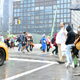 Unnamed cosplayer outside the Javits Center at New York Comic Con, on October 19, 2019.